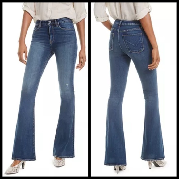💕HUDSON💕 Holly High Rise Flare Jeans ~ Prelude - Picture 4 of 8